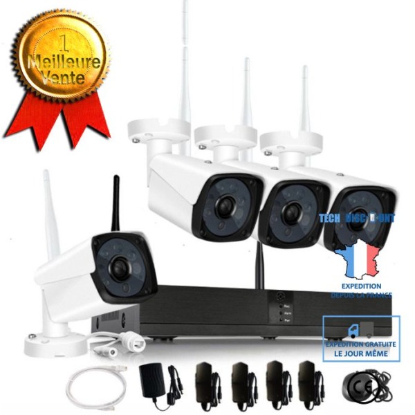 TD® Factory CCTV-kamera HD-säkerhet trådlös övervakningskamera wifi-nätverkskamera