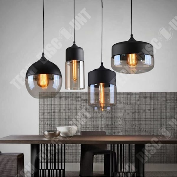 TD® Ripustussphere nykyaikainen 20*23cm 110-220V (Lamput ei sisälly) Säädettävä naru Ripustusvalaisin Koristeellinen käsityö