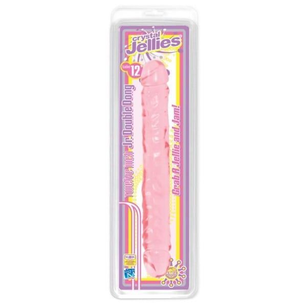 Jr. dubbeldildo 12 tum lång