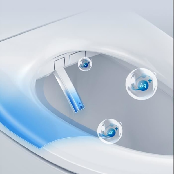 TD Intelligent elektrisk varme toilet rengøring låg