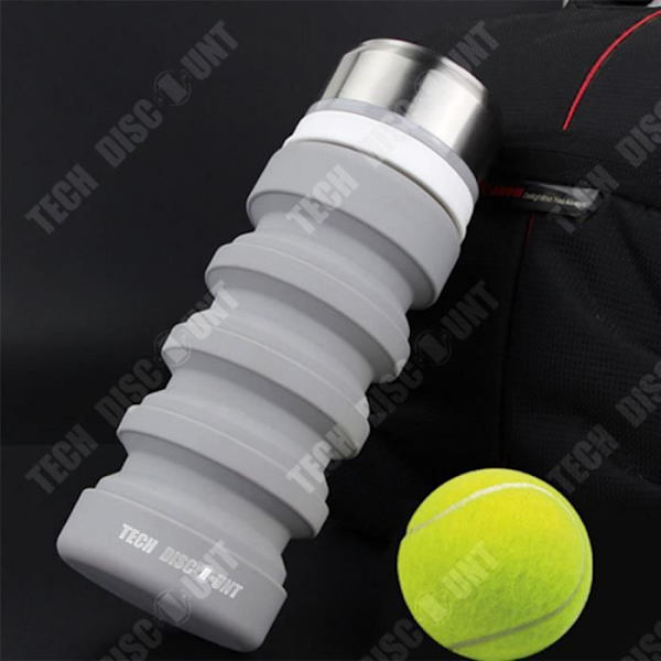 TD® hopfällbar sportvattenflaska för barn återanvändbar plast flicka läckagesäker 500ml flaska löpning fitness ekologisk bärbar stor storlek