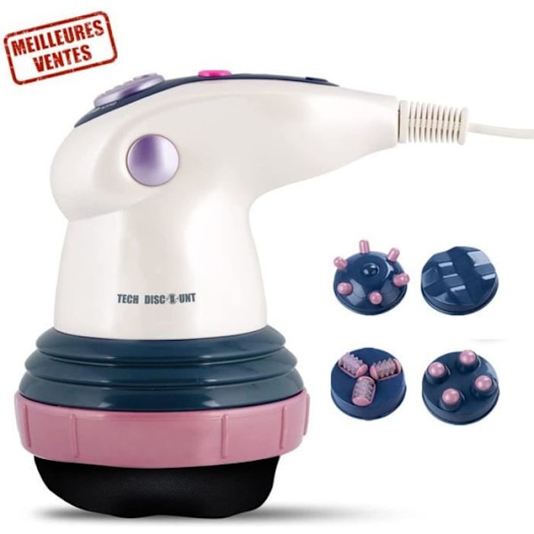 Elektrisk massageapparat - Anticelluliter - Professionell 4 i 1 Infraröd elektrisk kroppsbantningsmaskinmassage EU