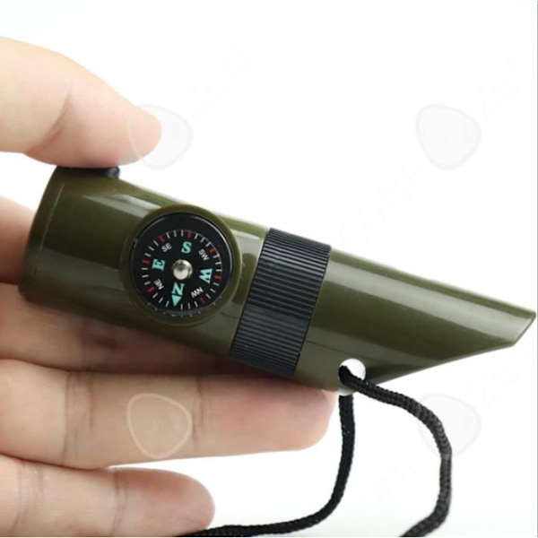 CONFO® Sju-i-ett utomhuscamping Lifeguard Whistle