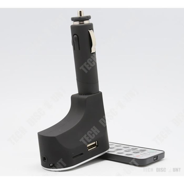 TD® Kit LCD bil Bluetooth MP3-afspiller FM-transmitter SD USB håndfri oplader med fjernbetjening 5434