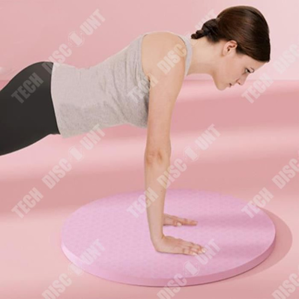 TD® Round Rope Jumping Mat Stötdämpande Ljudisolerad Mute filt Tjock Inomhus Utomhus Hoppa Rope Matta