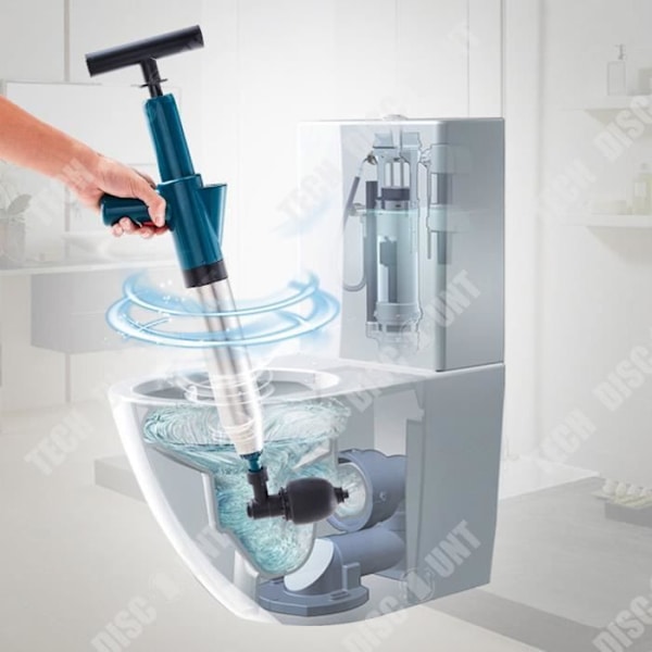 TD® Vessan viemärin tukkeutumisen estämiseen integroidulla pumppaussylinterillä, teräsrakenteinen visuaalinen kaivuri, kumimateriaali A