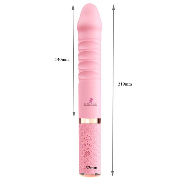 Vibrator för kvinnor - LCC - 10 justerbara frekvenser - Högfrekvent vibration - Stretchbar
