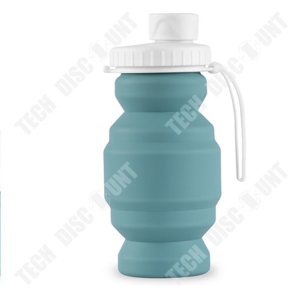 TD® Mini Folding Cup Silikonkopp Kaffekopp Expanderbar resekopp 320 ml Lämplig för Picnic Camping Green