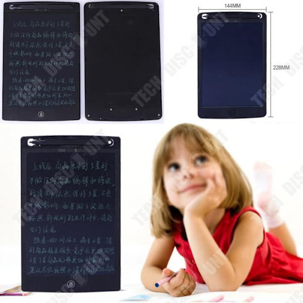 TD® Luminous Desktop för barn med pekplatta 8,5 tum elektronisk LCD-skärm för barn Doodle Light Blackboard