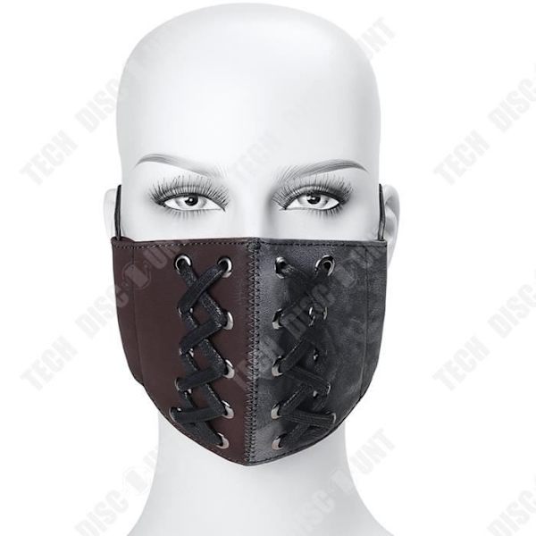 TD® Eurooppalaiset ja amerikkalaiset punk-halloween-juhlahatut, värillinen maski vaihdettavalla pölysuodattimella ulkoilmaan. Färgblock