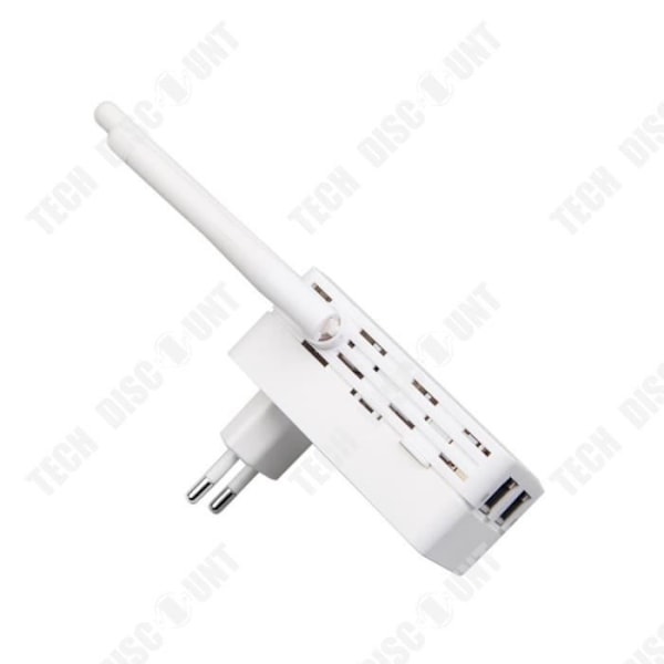 WiFi-vahvistin - TD® - Kaksoisosa 2.4G/5G - 1200 Mbps - 4 antennia - Ethernet-portti 10/100Mbps