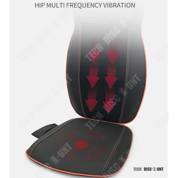 TD® Multifunktionell massagekudde för, nacke hela kroppen hemmakontor bil vibration, mode helkroppsmassage säte