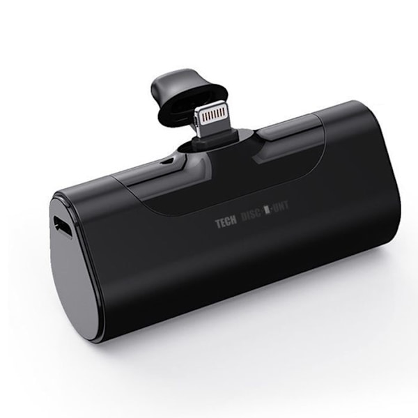 mini kapseli mobiili virta TD® 4500mAh Sopii iPhonelle Langaton ulkoakku, helppo kantaa