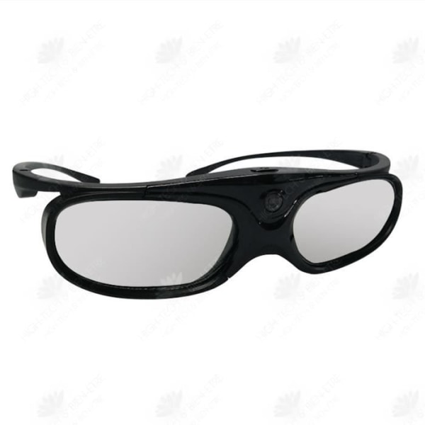 HTBE® Active Shutter LCD 3D-glasögon Dedikerad hushållsprojektor High Definition stereoskopisk film Hög ljustransmission