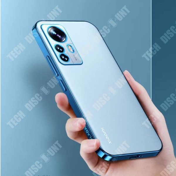 TD® Anti-faldende galvanoplastik mobiltelefonetui med fint hul, ultra-tyndt, til mil 12, enkelt frosted blødt cover.
