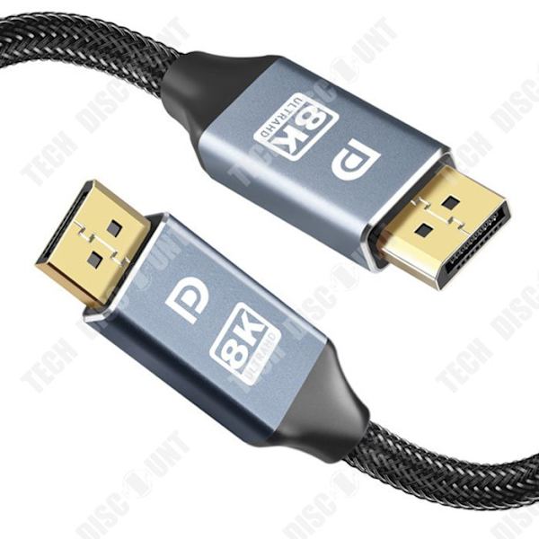 TD 5 M DisplayPort 1.4 Kabel DP Han til Han HDR 8K 60Hz 4K 144Hz 2K 165Hz Display Port til TV PC Grafikkort Switch