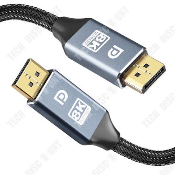 TD 5M DisplayPort 1.4-kabel DP hane till hane HDR-kabel 8K 60Hz 4K 144Hz 2K 165Hz Display Port för TV PC Grafikkort Switch