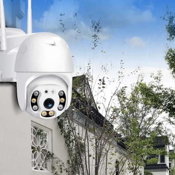 TD® Utomhus Wifi Övervakningskamera 1080P Färg IP360° Vattentät IP65 Trådlös IP Säkerhetssensor Aktivitetsvarning Night Vision