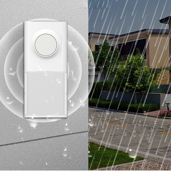 Trådløs klokke TD® fjernbetjening fjernhjælp nødkald beller børn og ældre hjemmevækker