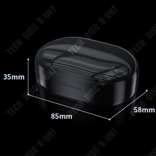 TD® Bluetooth 5.3 Over-Ear Headset Smart Digital Display Superlång batteritid