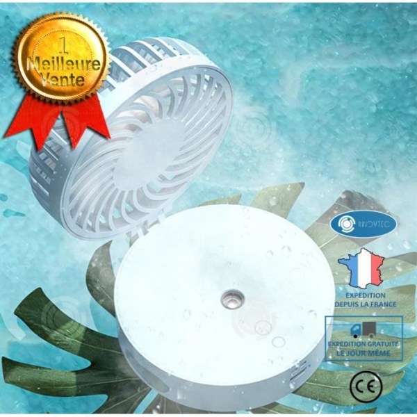 INN® Bordsfläkt Cxssxling 100 ml Mini Mist Fan, Mini USB Portable Fan, Silent Mini Fan