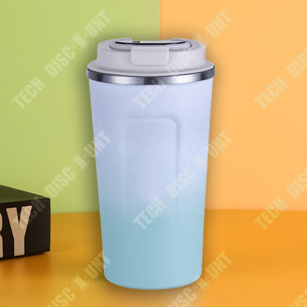 TD® kaffemugg 510ML 304 rostfritt stål frostad kaffemugg Termisk termisk mugg Varm och kall resemugg