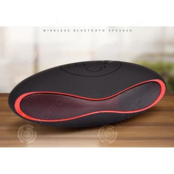 INN Bluetooth-högtalare Bluetooth-högtalare FM-radio Utomhus Bärbar Bluetooth-högtalare Svart