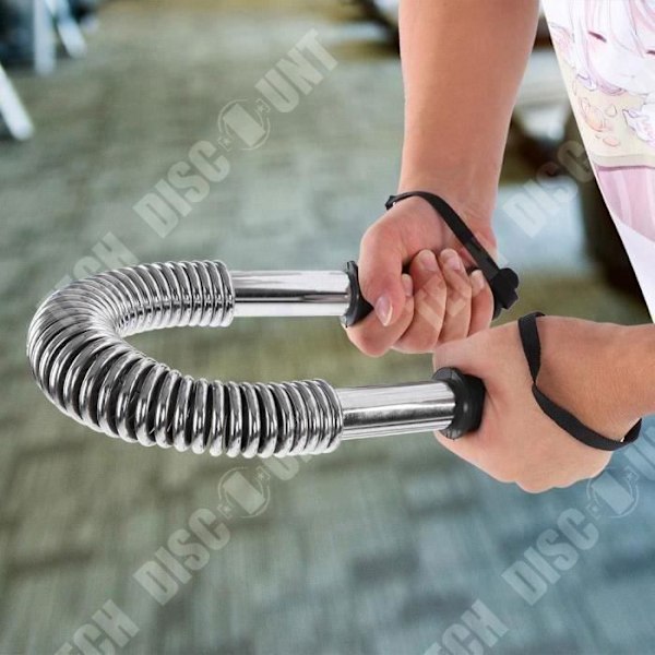 TD® Fjedersystem fitnessudstyr, vægtstang, vridning, træk, skuldre, bryst, brystmuskler, 40kg styrke resistens