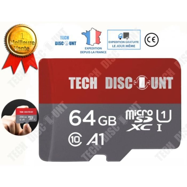 Micro SD-TD®-kort-64 GB-Hög överföringshastighet-Flera produkter tillgängliga