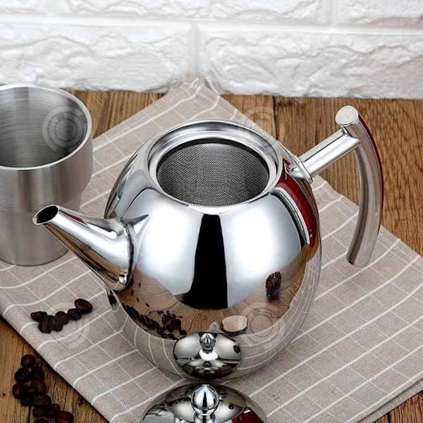 Olivenbeholder - INN® - 1L - Rustfrit stål - Ergonomisk - Poleret design