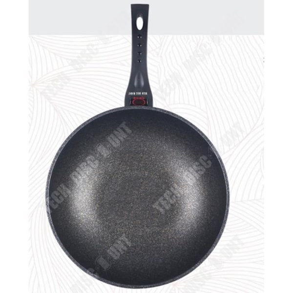 TD® wok med induktion elektrisk rustfrit stål non-stick pande med låg stor kapacitet individuel kinesisk fondue køkken gryde