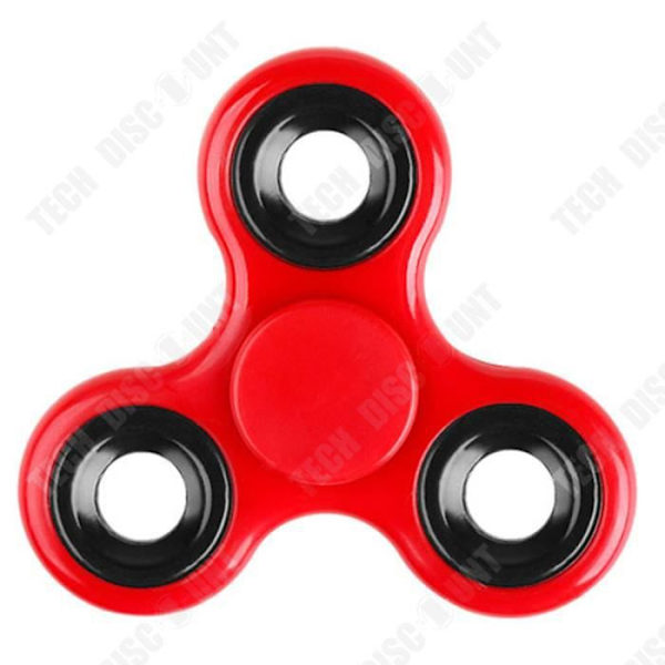 TD® Set 3 Fidget Spinner-triangelleksak för vuxna barn- fingerleksak-dekompression, anti-stress GRÖN - ORANGE - RÖD