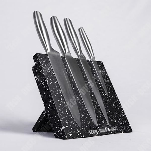 TD® Pliant MDF rådgivning snefnug magnetisk sugekniv køkken multifunktionel knivholder kniv hylde