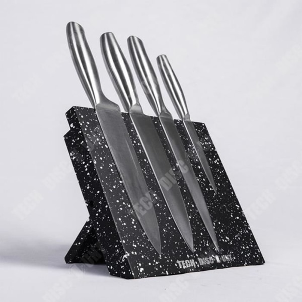 TD® Vikbar MDF-skiva snöflinga magnetisk sugknivhållare kök multifunktions knivhållare knivhylla