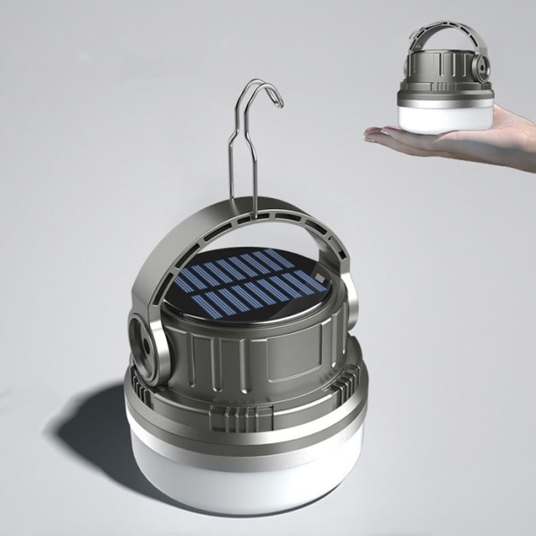 Campinglampe - TD® - Multistillingsgrad - Vandtæt - Lithiumbatteri - TYPE-C opladning
