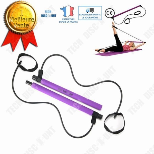 TD® Hopprep-Sport-Resistens Elastisk-Fitness-utrustning Pilates-Multifunktionell Stick Elastic Rod Muscle