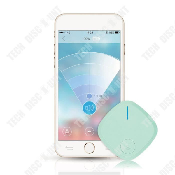 TD® Nøglefinder smart tracker smart label taske position fjernbetjening selfie Tracker lokaliserings nøgle trådløs, telefon