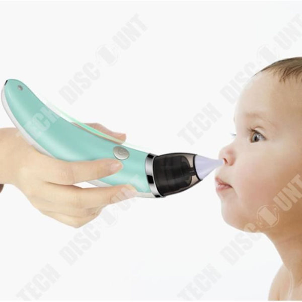 TD® Baby aspirator til dagligdags behov fra nyfødte til snott og afføring, elektrisk baby næsesuger