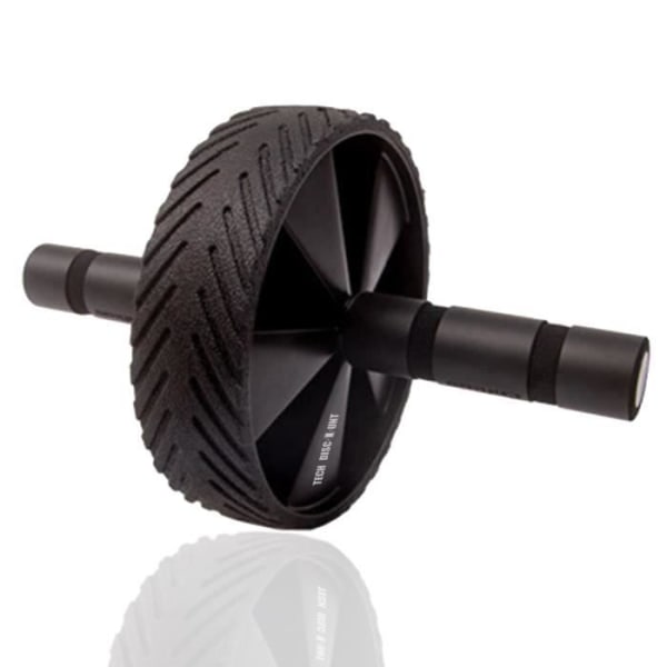 TD® Abdominal Wheel, svart/Bukrullhjul träningsutrustning Bodybuilding/Fitness, Hemma, gym/Solid och bekväm/Med Suppo