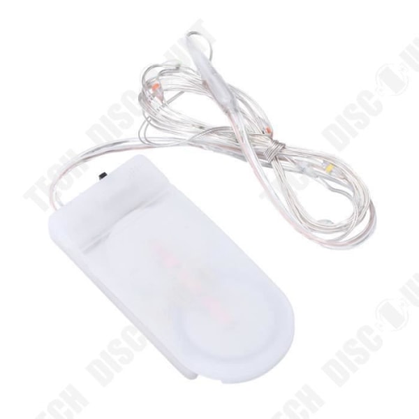 TD® 16st extra tunna gör-det-själv LED-slingor Batteridrivna inomhus Fairy Light for Home Vit