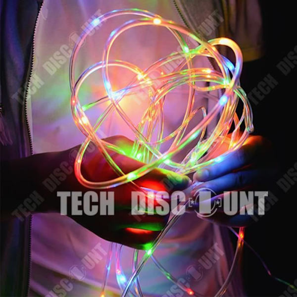 TD® Vattentät utomhus Solar String Light Garland Party Födelsedag Jul Lysande Belysning Dekoration Energisparande