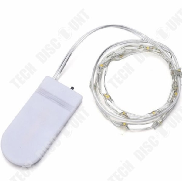 TD® Batteridrivna LED String Lights 10M 5M 4M 2M Koppartråd Fairy Lights String Lights - Modell: 5M DC12V Lila - MILEDCA0