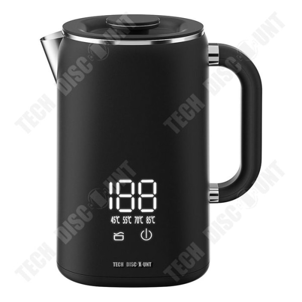 TD® El kettle 1,7L Kettle med intelligent isolering Kettle med variabel temperatur og berøringskontrol
