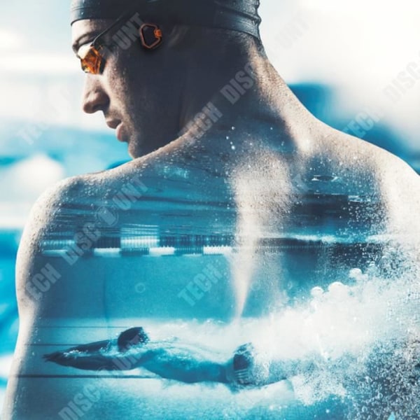 TD® Benledning Vattentäta hörlurar Magnetisk laddning Simning Sport  Hängande hals Ej i örat 16G minnesheadset 8ccc | Fyndiq