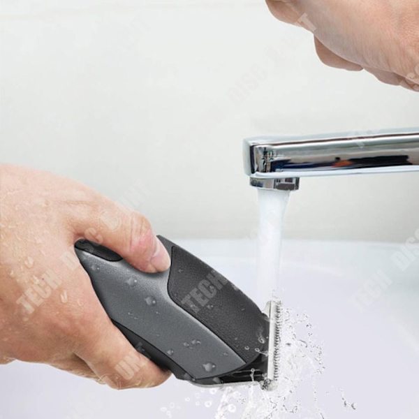 TD® vattentät elektrisk rakapparat Multifunktionell rakkniv LCD digital display Tvättbar elektrisk näshårstrimmerset