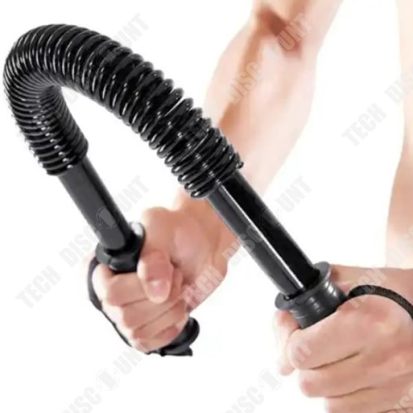 TD® Flexible Spring Bar 30 kg Fitness Styrketräning Galvaniseringsprocess för arm-axel-bröstgymnastik