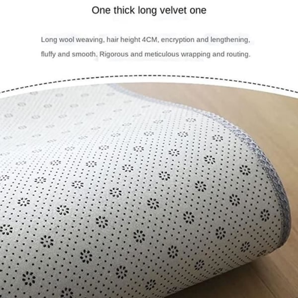Langhåret tæppe TD® 60*200cm Tie-dye gradient Vaskbart