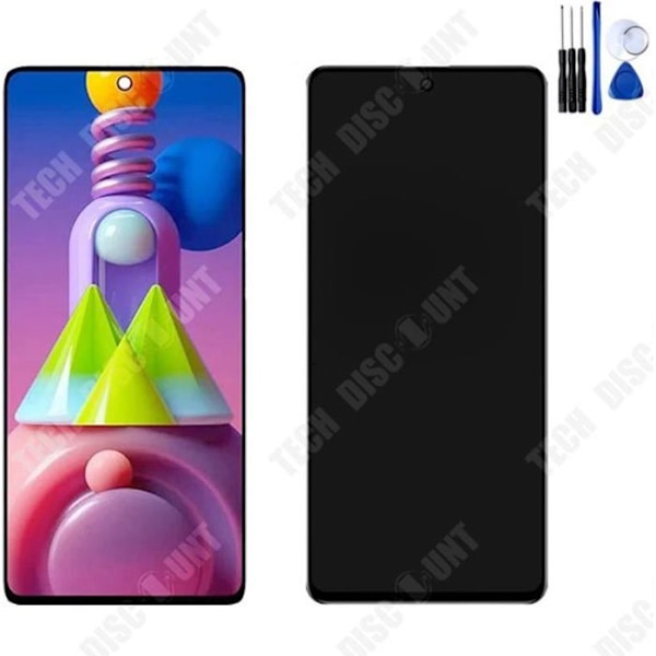 TD® Sopii Samsung M51 puhelimen M515 näyttö koko LCD-näyttömoduuli sisäinen ja ulkoinen integroitu näyttö