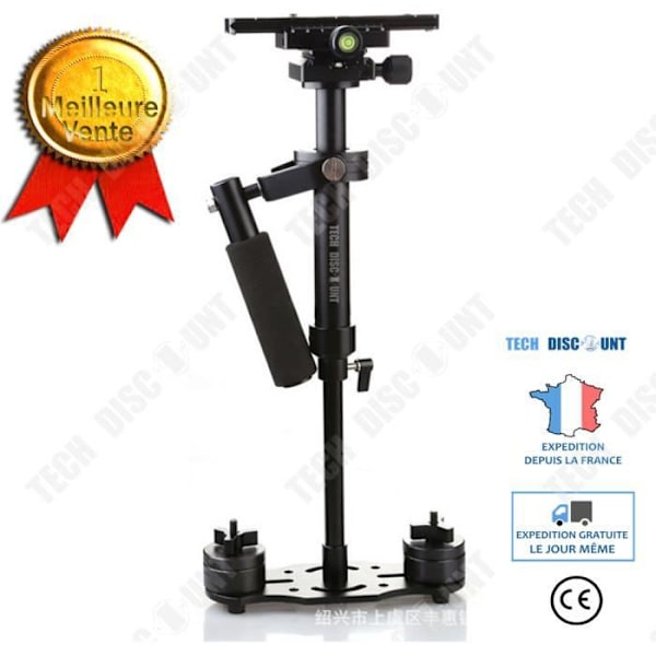 TD® 40cm Mini Håndholdt Rig Professionel Video Stabilizer Aluminium Legering Håndholdt Stabilizer