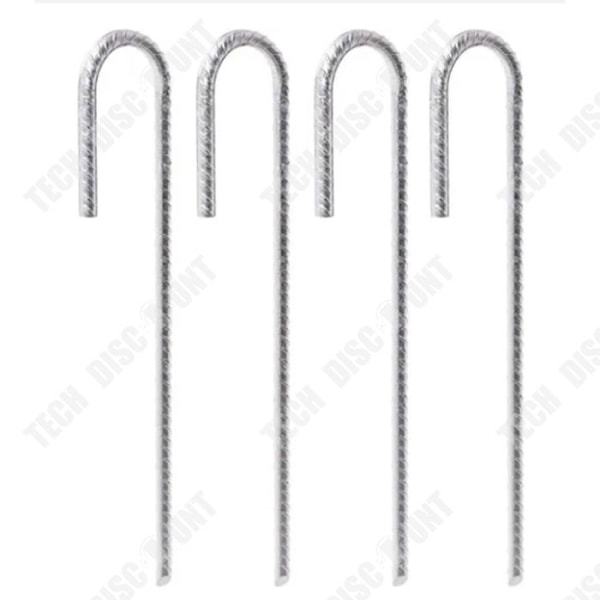 TD® 4 kierrettyä niittiä Telttanikkarit Ulkokäyttöön 0,8 cm Teltoille, gazebosille, linnoituksille ja trampoliineille 0,8 c